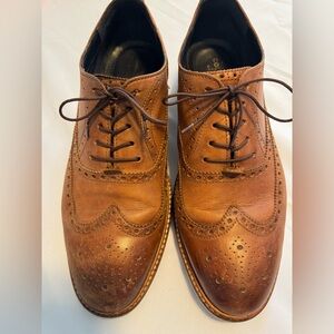 Cole Haan Brown Wingtip Oxford Shoes